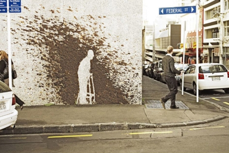 Креативная реклама на зданиях Креативная реклама на зданиях