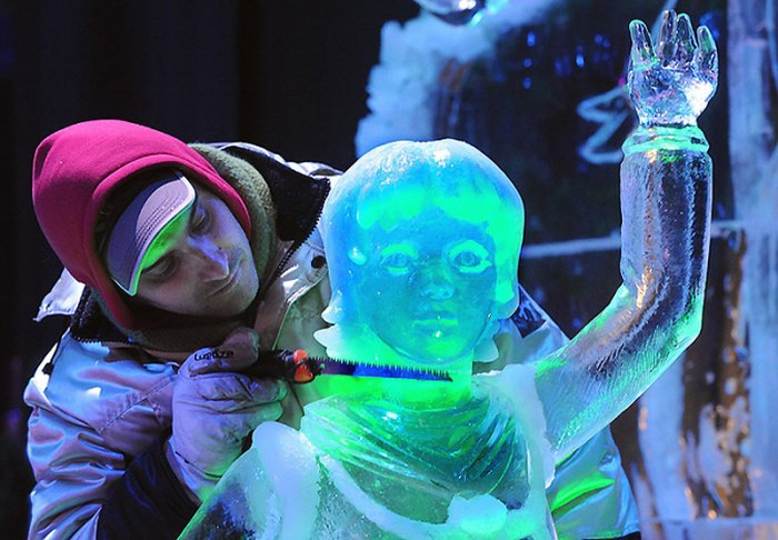 Ледяная галерея на Красной Пресне Ледяная галерея на Красной Пресне