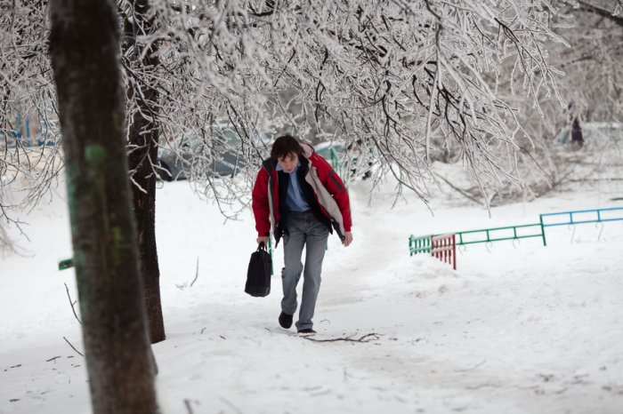 Ледяной дождь в Москве Ледяной дождь в Москве