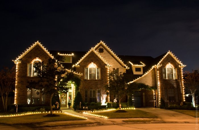 Рождественские огни американских городов Рождественские огни американских городов