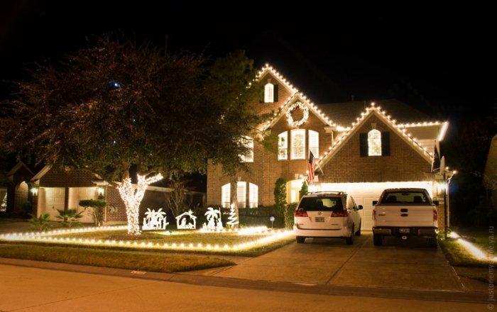 Рождественские огни американских городов Рождественские огни американских городов