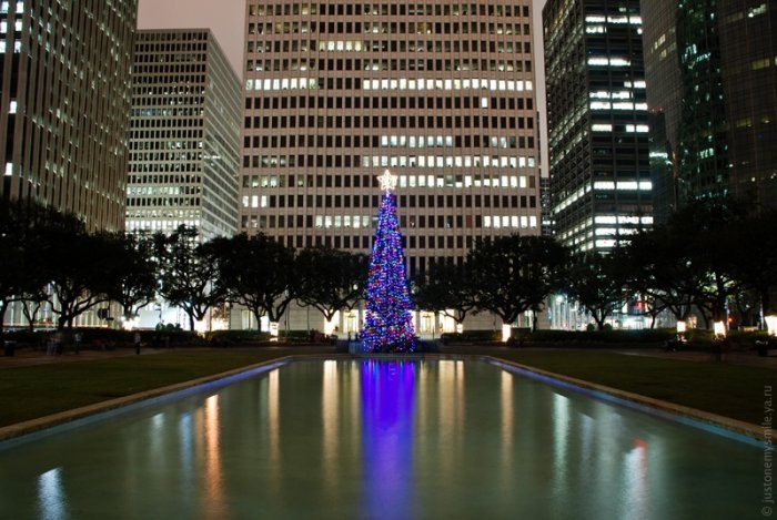 Рождественские огни американских городов Рождественские огни американских городов