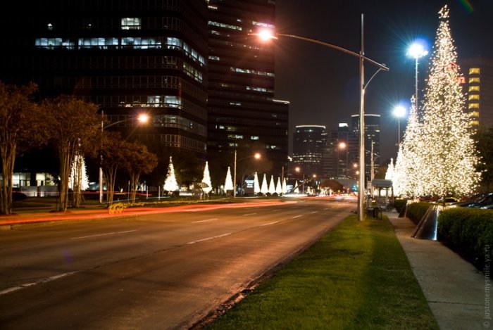 Рождественские огни американских городов Рождественские огни американских городов