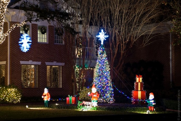 Рождественские огни американских городов Рождественские огни американских городов